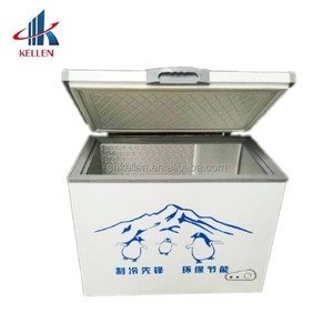 Congélateur à grande capacité avec deux portes solides, ouverture par le haut, congélateur profond avec moteur pour aliments congelés - Product Image 5