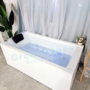 Bañera de baño moderna, bañera de masaje independiente <span class=keywords><strong>en</strong></span> cascada, gran oferta - Product Image 4