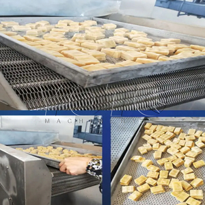 Nueva Línea Automática de Procesamiento de Vegetales Congelados para Okra, Coliflor y Guisantes, Capacidad de 300 kg/h, Acero Inoxidable 304, Eléctrico/Gas - Product Image 2