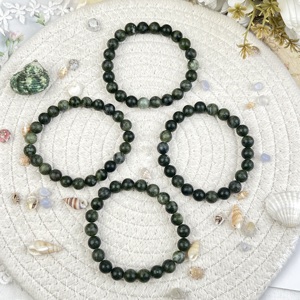 핫세일 8mm 크리스탈 시우옌옥 팔찌 천연 치유석 패션 팔찌 여성용 선물 - Product Image 3