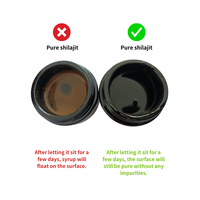 30g/50g Résine de Shilajit de l'Himalaya naturelle Supplément de Shilajit 85 + Minéraux traces et Acide Fulvique Énergie Naturelle 30 Grammes Shilajit
