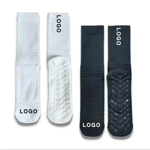 Wholesale High Quality Men Custom Anti Slip <b>Grip</b> Soccer Sport Sticky Athletic Crew Cotton <b>Socks</b> for Football Nonslip - Product Image 1