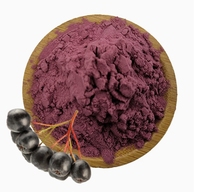 Rijk aan anthocyanen Aronia poeder, voedingskwaliteit, fabriekslevering, antioxidant