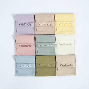 Bolsa de Joyería de Microfibra de Lujo de Alta Calidad para Guardar Anillos y Aretes Pequeños, Personalizada para Guardar Jade - Product Image 6