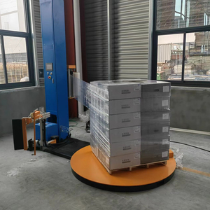 <strong>Automatic</strong> Pre-Stretch Pallet Film Wrapper Winding <strong>Wrap</strong> Tray Wrapping <strong>Machine</strong> - Product Image 2