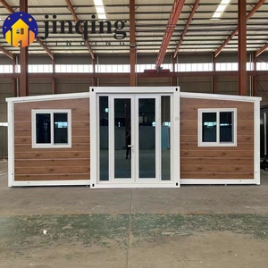 すぐに住める40フィート、20フィートのプレハブ移動式モダン拡張可能コンテナハウス、2、3、4、5ベッドルームプレハブヴィラ、ポータブルホーム - Product Image 1