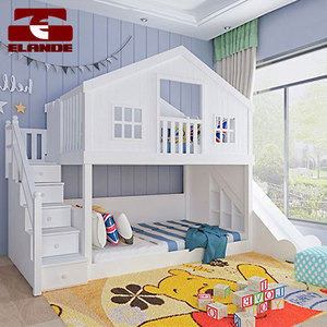 <span class=keywords><strong>Lit</strong></span> pour enfants en bois massif créatif arbre maison <span class=keywords><strong>lit</strong></span> <span class=keywords><strong>superposé</strong></span> <span class=keywords><strong>adolescent</strong></span> stockage étagère haute <span class=keywords><strong>lit</strong></span> mère avec toboggan peut être personnalisé - Product Image 6