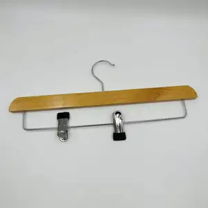 High Quality 36*17*1.5cm Clothes Hanger Wooden Coat Hangers Wood Hanger For Clothing