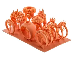 Jewelry Wax Model Custom 3D Printing Service&Spray Paint For New Product Appearance Design Case