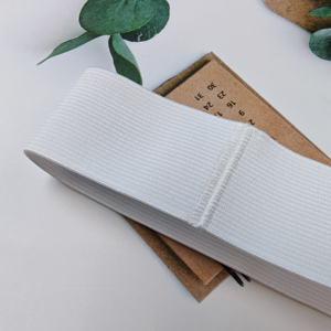 Factory Wholesale Custom Durable Nylon <b>Webbing</b> Anti-Slip Elastic Bento Strap Colorful Lunch Box Strap Bags Printed Logo Solid - Product Image 5