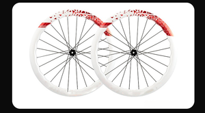 中国高炭素<span class=keywords><strong>700C</strong></span>ホイールセットロードバイクフルカーボンファイバーリムディスクブレーキチューブレス軽量45-60mmリム深さ - Product Image 5