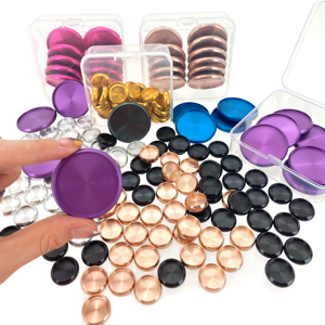 Ringnote 32Mm 100 cái/hộp Nhôm Kim Loại Đĩa Ràng Buộc Nhẫn Cho Bìa Cứng Máy Tính Xách Tay Planners Album Đĩa Chất Kết Dính - Product Image 4