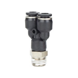 ข้อต่อแบบเชื่อมต่อเร็ว Qingze Y Type รุ่น Px6 01 Px8 02 Px10 03 Px12 04 ข้อต่อแบบเกลียวสำหรับระบบนิวเมติก - Product Image 2