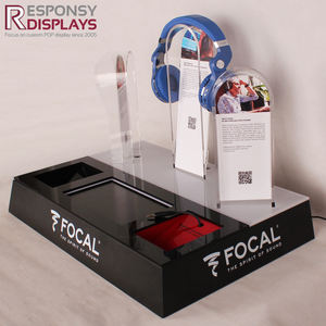 High Quality Design <b>Headphones</b> Headset Holder Display <b>Stand</b> Rack for Retail Store - Product Image 5
