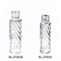 Botol Kaca Roll-On Kosmetik Parfum Minyak Esensial Krim Mata 6ml-12ml Grosir Industri, Bening/Buram, Hot Stamping Shandong