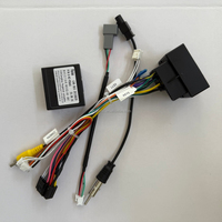 Câble d'alimentation audio Android 16 broches pour voiture, faisceau de câblage radio avec boîtier Canbus pour Peugeot 3008 2008 Citroën C4 C-Quatre C4L C3 C5