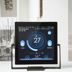 Thermostat de chauffage au sol WiFi Tuya, écran tactile LED, programmable hebdomadaire, verrouillage enfant, 3A/16A AC95-240V, électrique, hôtel - Product Image 2
