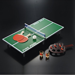 Mesa de Ping Pong Plegable LARZACK Modelo 053, Diseño Plegable para Interiores, Ideal para Juegos Familiares, Entretenimiento y Juego Competitivo - Product Image 1