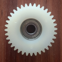 Engrenage en plastique sur mesure OEM, moulé par injection de précision en POM/Nylon selon dessin, pour transmission de vélo électrique, de bicyclette et d'imprimante