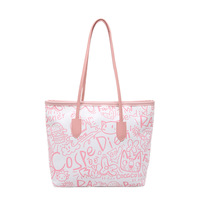 Sac fourre-tout tendance 2026 en cuir PU couleur bonbon, grande capacité, sac à bandoulière pour le travail avec compartiment pour ordinateur portable, usine certifiée BSCI