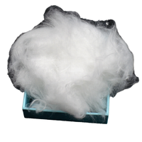 Fibre de polyester vierge 100% en vrac, matériau de rembourrage, matière première textile
