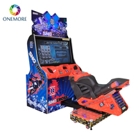 Offre Spéciale D'attractions SNO CROIX Motor Bike Racing Machine de Jeu À Monnayeur Simulateur Arcade Machine De Jeu De Conduite