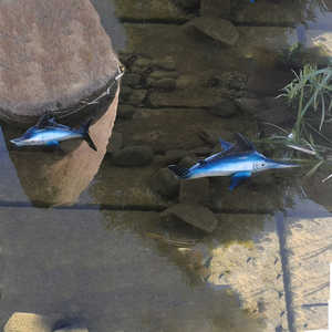 Tượng Nhựa Trang Trí Nội Thất Trang Trí Nội Thất Nhựa Nhỏ Cá Ngừ Cá Bức Tượng Nhỏ Cho Thương Mại Quà Tặng Nổi Ao Trang Trí - Product Image 5