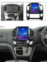 Navigation automobile Android 11 2 Din verticale 9,7 pouces pour Hyundai H1 Grand Starex 2007-2015, unité principale multimédia GPS 4G Car-play Auto