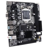Carte mère Mini ITX H81 LGA1150 DDR3 double mémoire interface SATA3 pour bureau quotidien et jeux légers