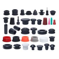 Bouchon et joint d'étanchéité en caoutchouc silicone noir de haute qualité, résistant aux hautes températures