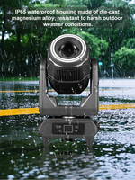 Nouvel équipement d'éclairage extérieur à tête mobile hybride LED 3-en-1 (Beam, Spot, Wash) étanche IP65 250W/350W pour événements de mariage