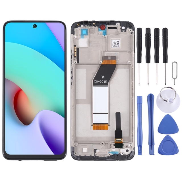 Original LCD Screen and Digitizer Full Assembly Xiaomi Display Screen for Phone With Frame for Xiaomi Redmi Note 11 4G
