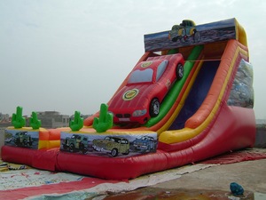 Toboggan aquatique gonflable commercial populaire à double voie, toboggan aquatique de course automobile <span class=keywords><strong>avec</strong></span> <span class=keywords><strong>piscine</strong></span> pour la <span class=keywords><strong>location</strong></span> de fêtes - Product Image 3