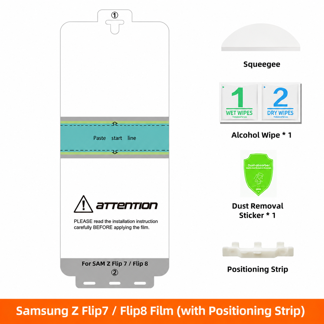 White-Z Flip7-8 kit