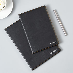 COMIX Ensemble de bureau en cuir personnalisé avec logo, carnet 25K, coffret cadeau, <span class=keywords><strong>livres</strong></span> de conférence, agenda de bureau - Product Image 1