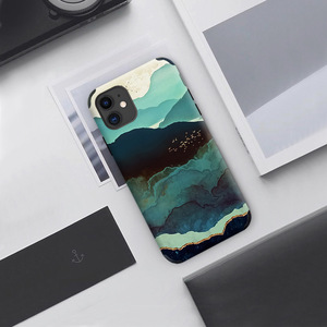 Capa de celular de couro pu com impressão personalizada, para iphone 11 12, iphone 12, capa tpu fabricante