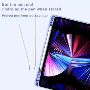 Pour Honor Pad X8a/<span class=keywords><strong>tablette</strong></span> X9-11inch <span class=keywords><strong>de</strong></span> protection en PU et <span class=keywords><strong>housse</strong></span> avec fente pour crayon étui pour clavier en TPU conception élégante en Mode veille - Product Image 6