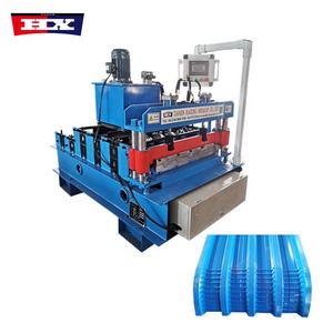 Dak Roll Forming Dakbedekking Druk Aluminium Gebogen Machine - Product Image 1