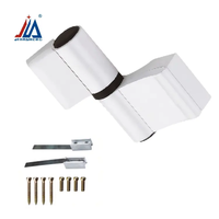 Charnière 3D en aluminium de couleurs personnalisées brillantes robustes charnières pivotantes pour porte en aluminium