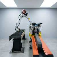 Robots de Soldadura Industriales Inteligentes para Fabricación de Acero Estructural, con Motor Servoeléctrico, para Soldadura Mig/Tig/Láser/Arco