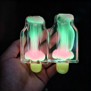 Luminous Glow In The Dark Ice Cream Popsicle Stress Relief Fidget <b>Toy</b> With Soft Squeeze Feel For Gifts <b>Desk</b> Play And Relaxation - Product Image 5