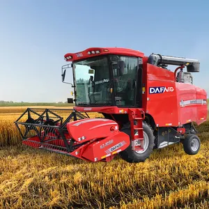 Factory Hot Sale Cereal Harvester Cheap Price Combine Wheat And Rice Harvester Thresher Machine