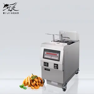 MJG-321 CE ISO high quality gas donut commercial automatic batch fryer machine/batch fryer/chinchin fryer machine