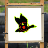 Cible de tir Yakeda de 12 pouces, autocollant, entraînement de chasse en plein air, cible réactive à éclats, accessoires tactiques