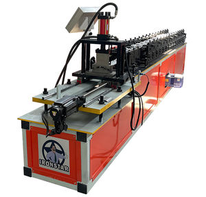 30 מ '/דק במהירות גבוהה בקרת plc פלדה מגולוון מכונת דלת תריס רולר עבור ביטחון תעשייתי/מסחרי - Product Image 3