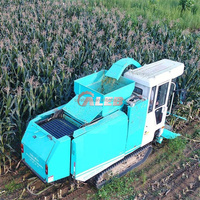Vente directe d'usine moissonneuse-batteuse à ensilage de maïs/montée sur tracteur mini-moissonneuse à ensilage de maïs sucré à 1 rangée