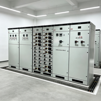 Armoire de distribution de panneaux de commande basse tension 380V, avec panneau d'accès et équipement de distribution