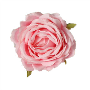 Cabeza de flor artificial falsa de seda rosa de 8 cm <span class=keywords><strong>para</strong></span> decoración centro de mesa de flores DIY - Product Image 4