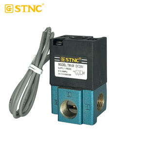 صمام ملف لولبي هوائي ثلاثي الاتجاهات عالي التردد من سلسلة TM للتحكم الهوائي، للاستخدام العام في درجات الحرارة المتوسطة، يعمل بالطاقة الهوائية - Product Image 6