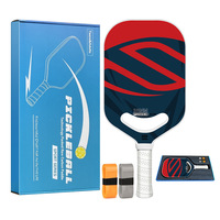 Raquette de pickleball personnalisée T700 Competition, thermoformée en une seule pièce, en fibre de carbone 16 mm, avec logo personnalisé